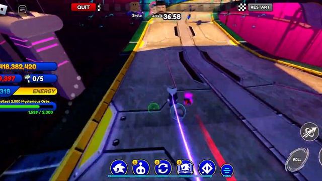 Roblox: Sonic Speed Simulator Reborn: Stardust Speedway; Rouge смотреть онлайн