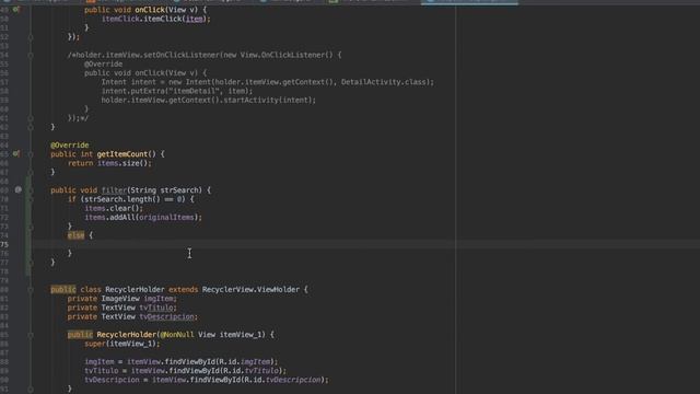 Tutorial Android: Búsqueda en RecyclerView - SearchView filter смотреть онлайн