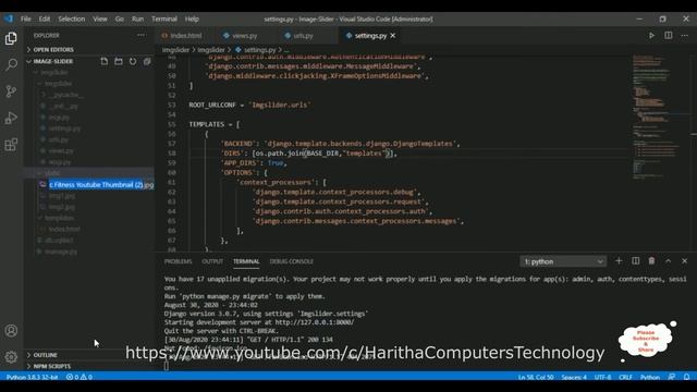 Implement carousel bootstrap image slider on header | Bootstrap 4-5 in Django смотреть онлайн