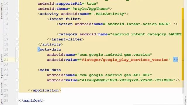 54. Android Tutorial: part 1: Google Map - create map api key and load map on your app смотреть онлайн