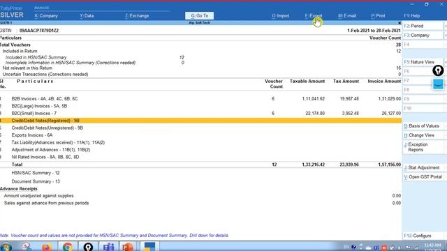 QRMP and IFF Facility II How to Create JSON file from TallyPrime via CSV and Excel Format for QRMP. смотреть онлайн