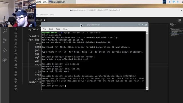 Raspberry Pi 4 Web Scraper with MySQL and Python Tutorial смотреть онлайн