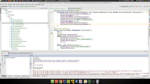 Java EE 52: CDI 9: Conversation Scope смотреть онлайн