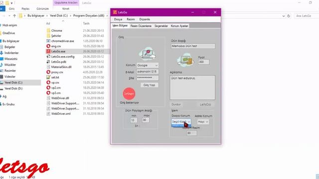 2) LetsGo İşlem Bölgesi -Letgo Yükleme Botu смотреть онлайн