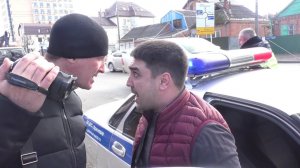 Краснодар. Финал. Местные решалы трусливо разбежались и бросили друга извиняться.