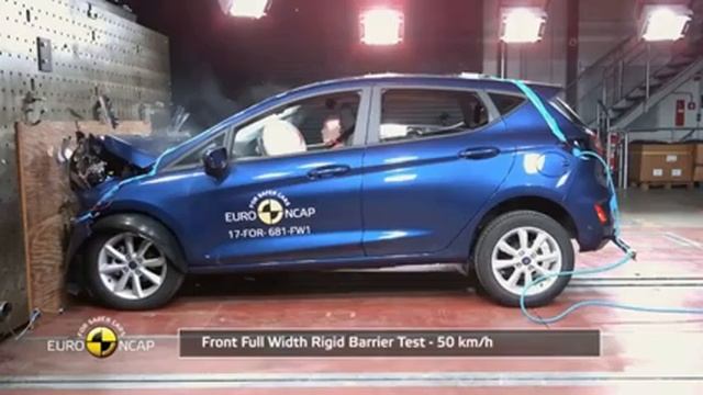 2017 Ford Fiesta Crash Test смотреть онлайн