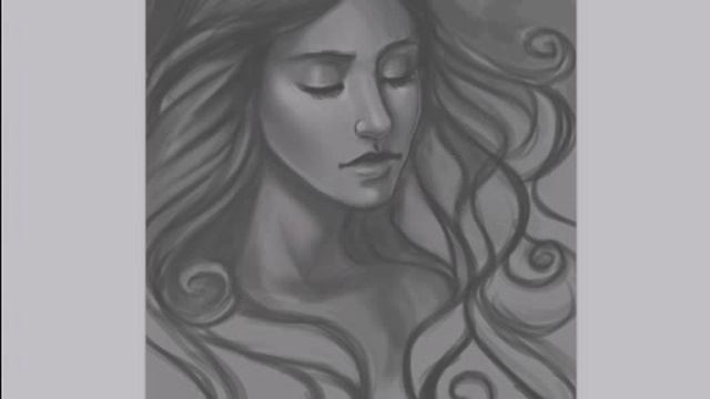 Photoshop Digital painting "GlassLights" Speedpainting process timelapse. Bea González. смотреть онлайн