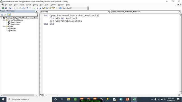 How to open password protected excel file using VBA смотреть онлайн