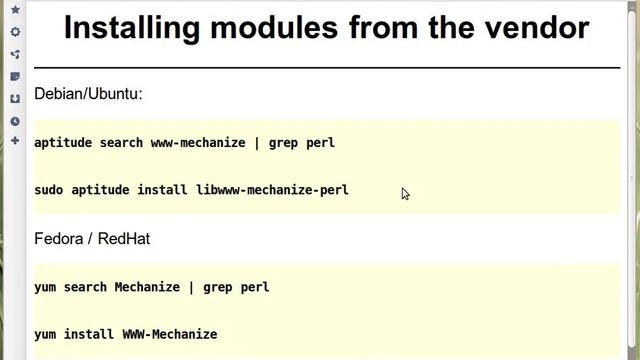 Beginner Perl Maven tutorial: 12.7 - Installing Perl modules from the os vendor смотреть онлайн