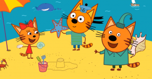 Три кота 10. Увлекательная раскраска с анимациями!