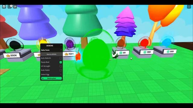 +1 Damage Every Second Script • Infinite Money/Streght • Auto Farm And More [Roblox] смотреть онлайн