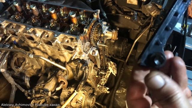 Сборка ГРМ : Установка цепей, натяжителей по меткам (j20a) GRAND VITARA. Капиталка продолжение... смотреть онлайн