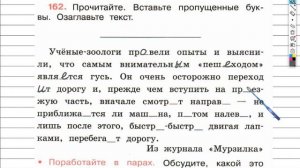 Упражнение 162 - ГДЗ по Русскому языку Рабочая тетрадь 4 класс (Канакина, Горецкий) Часть 2