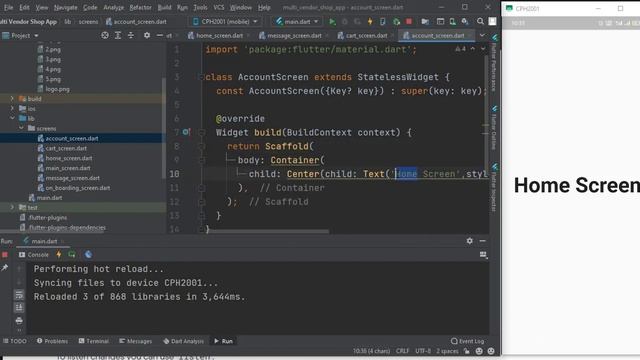 Part # 3 | Flutter Multi Vendor Shop App | Bottom Navigation Bar смотреть онлайн
