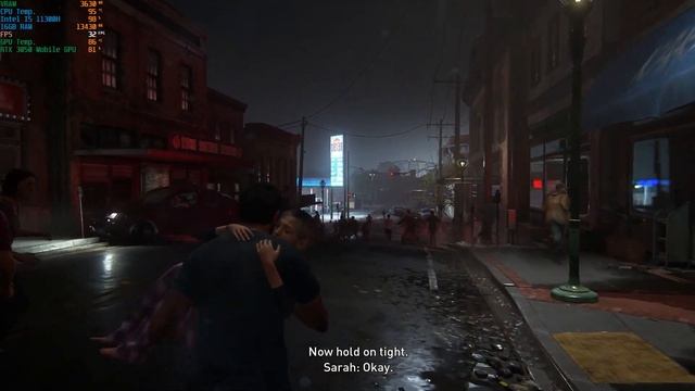 The Last of Us Part I on RTX 3050 Laptop + I5 11300H | Asus TUF Dash F15 смотреть онлайн