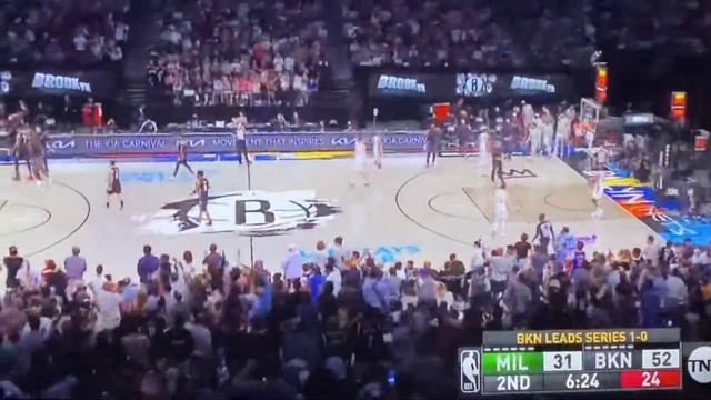 Blake Griffin ended Giannis Career With This Dunk? Net vs Bucks Game 2 смотреть онлайн