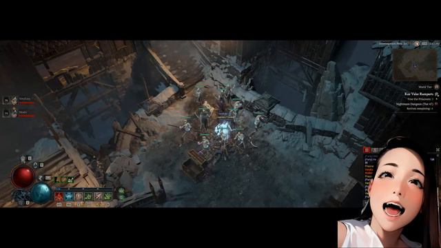 Diablo 4 Season 1 Necromancer x2 Leveling Part 9 смотреть онлайн