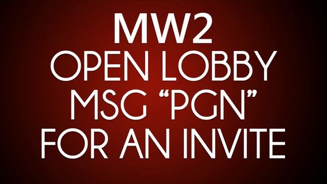(FINISHED) MW2 OPEN LOBBY // WILL MAKE HIGHLIGHT VIDEO смотреть онлайн