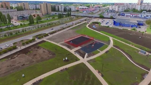 Парк Зеленый Лог. Старый Оскол, Белгородская обл. смотреть онлайн