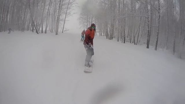 Сноуборд. Буксуем. Крутой день! смотреть онлайн