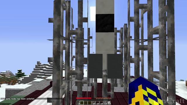 КАК ПОПАСТЬ НА ЛУНУ В MINECRAFT БЕЗ МОДОВ (С.006) смотреть онлайн