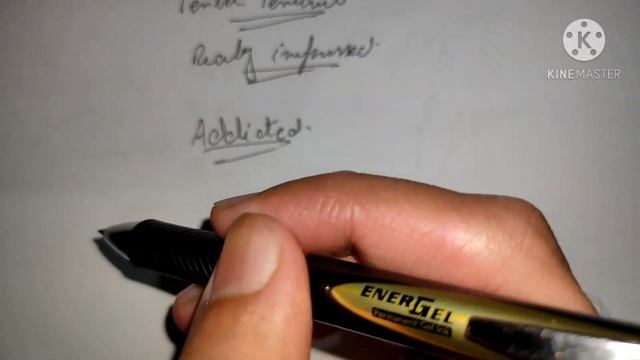 Pentel EnerGel Permanent || Most Addictive Gel Pen Ink || In The World || Detailed English Review..