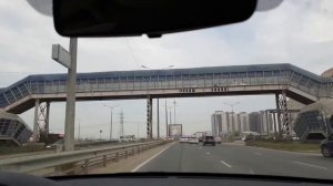 Круговое движение 3 полосы + разворот