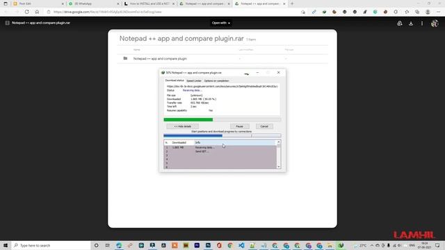 How to download, install and use Notepad ++ compare plugin to compare different files. смотреть онлайн