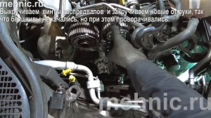Замена ремня ГРМ на Шкода Октавия А7 1.4  (Škoda Octavia)