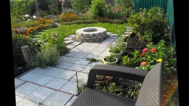 Оформление сада своими руками и создаем красивые уголки сада смотреть онлайн