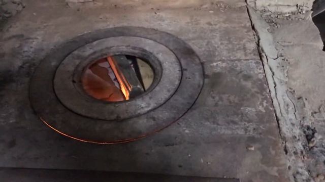 Верхнее горение в печи. смотреть онлайн