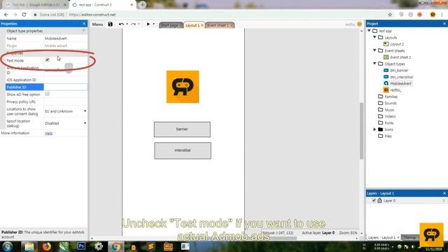 Construct 3 - Build Service (Android Apk + Admob) Tutorial смотреть онлайн