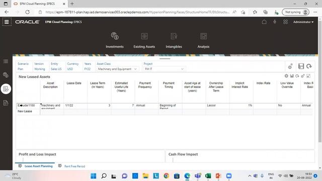 Oracle CapEx Lease Asset | Oracle CapEx IFRS16 | Oracle EPM Module CapEx | Oracle IFRS16 Lease |BIS смотреть онлайн