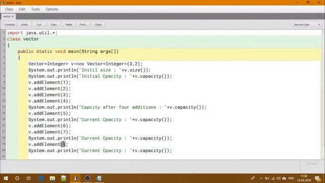 Vector In Java.util - Core Java || With BlueJ смотреть онлайн
