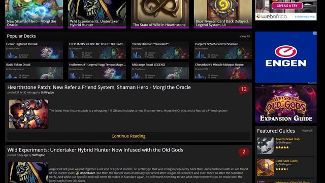 Hearthstone - 2 Minute Guide - Casual & Ranked Play Deck Building! (Whispers of the Old Gods) смотреть онлайн