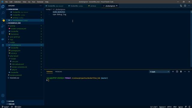 Que son archivos DOCKERIGNORE, VIDEO #20 curso de docker para principiante смотреть онлайн