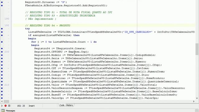 T2Ti ERP 2 0 Delphi Sintegra 07 Geracao Arquivo 02 смотреть онлайн