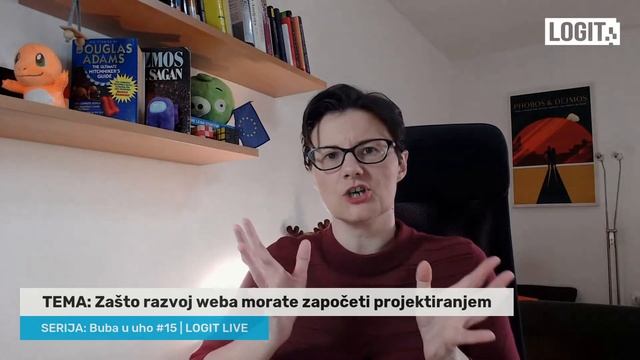 Projektiranje web stranica: zašto i kako započeti razvoj weba | Buba u uho #15, LOGIT LIVE смотреть онлайн
