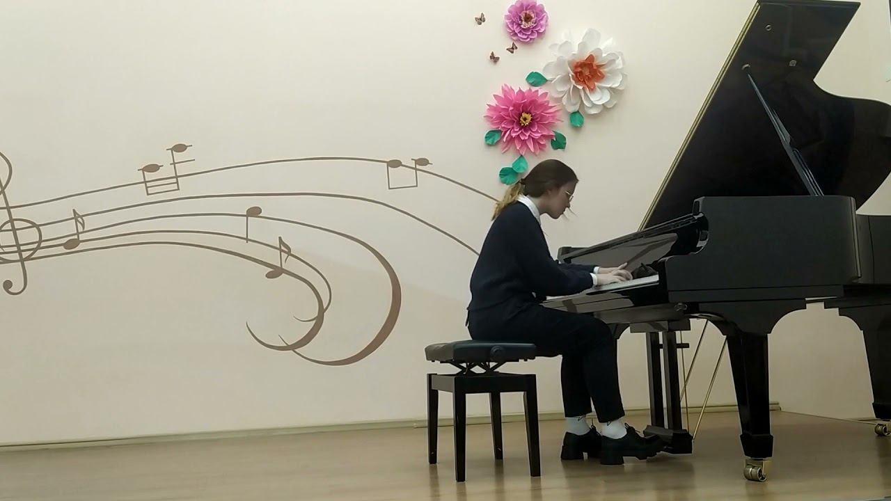 Семенова Анна Р.Глиэр "Прелюдия" c-moll op.№16 ДМШ смотреть онлайн