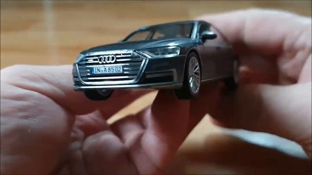 Diecast Audi A8L, 1:43, iScale смотреть онлайн