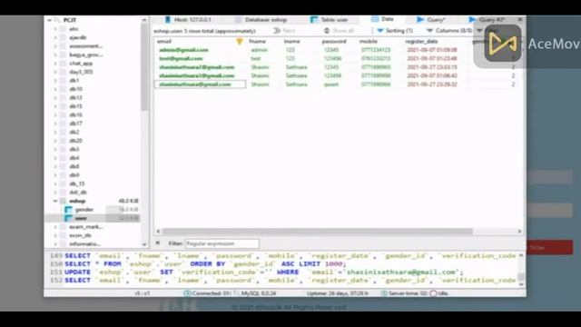 Web Programming|eShop E commerce Web Application video 05|forgot password option in sign in process смотреть онлайн