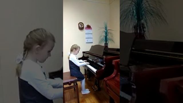 Бах Менуэт соль мажор А Гедике Вальс Якимова Даша смотреть онлайн