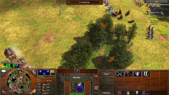 Age of Empires 3 - France vs Jantra mosx смотреть онлайн
