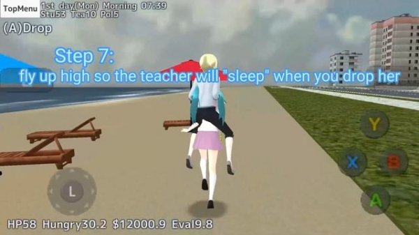 How to get infinite money in school girl simulator ~ written tutorial in the description