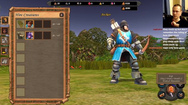 Heroes of Might & Magic 5.5 Let's Play | Part 2 | Haven | Rebellion смотреть онлайн