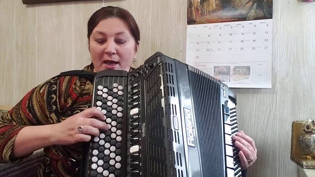 Поём с детьми Пусть Всегда Будет Солнце баян chromatic accordion смотреть онлайн