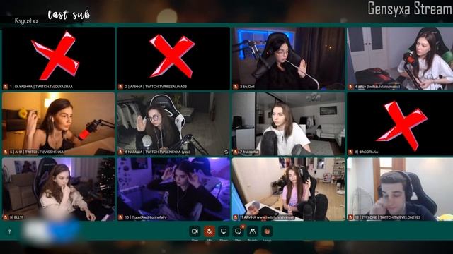 ГЕНСУХА ПРИНЯЛА УЧАСТИЕ В МАФИИ | Женская Мафия (Эллви, Аринян, Фруктозка, Оляша, Вишенка и др.) смотреть онлайн