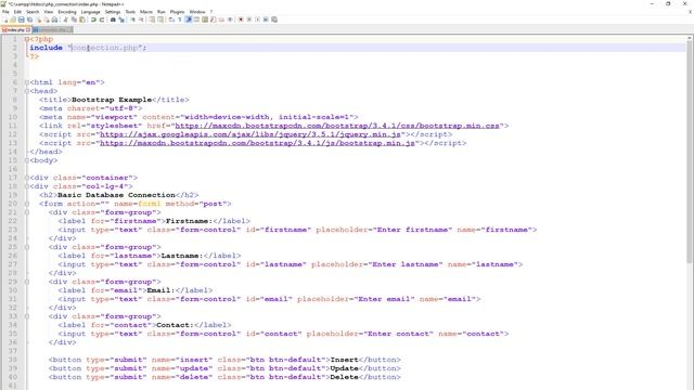 File Maintenance (PHP and MySQL) - How to Insert, Update, and Delete Data from Database - Part 1a смотреть онлайн