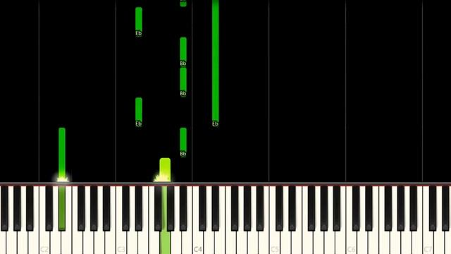 CORALINE THEME - EASY Piano Tutorial смотреть онлайн