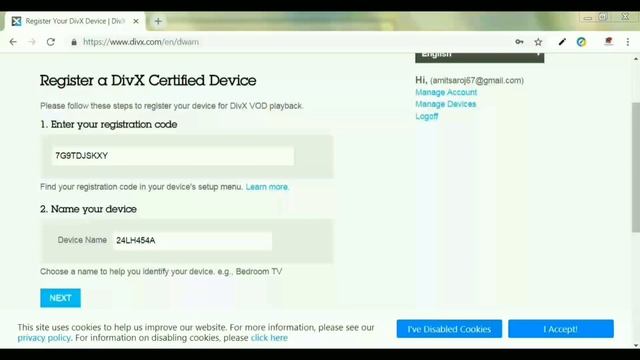 Divx vod Registration get download software смотреть онлайн